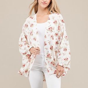 FINAL PRICE NWOT Floral Cardigan